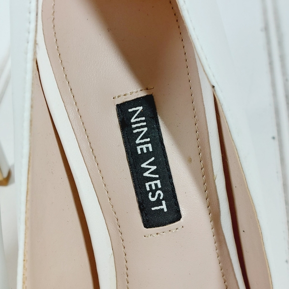 Nine West White Heels - Picture 8 of 13